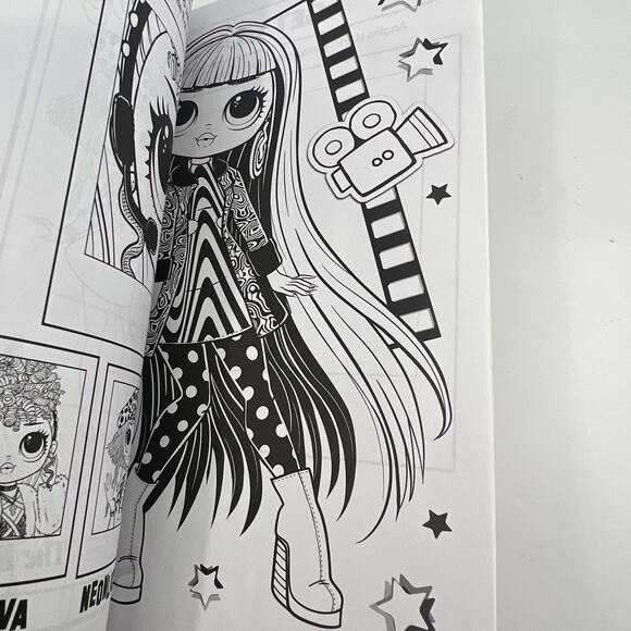 Disney L.O.L. Surprise Coloring & Activity Book w/Over 30 Stickers NEW - Picture 2 of 6